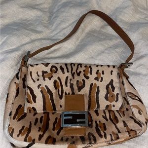 Fendi Ponyhair Mama Forever Baguette